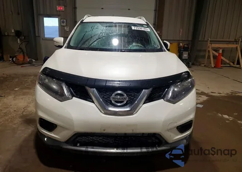 2015 Nissan Rogue S из США, поврежденный, VIN KNMAT2MVXFP589118